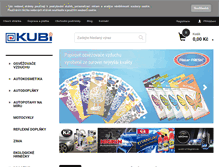 Tablet Screenshot of kubi.cz